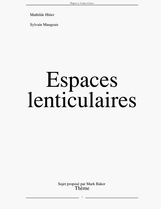 Espaces lenticulaires (cover)